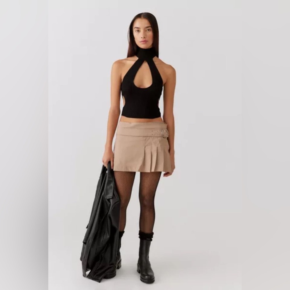 🆕 || OU || Maddie Ribbed Turtleneck Tank Top